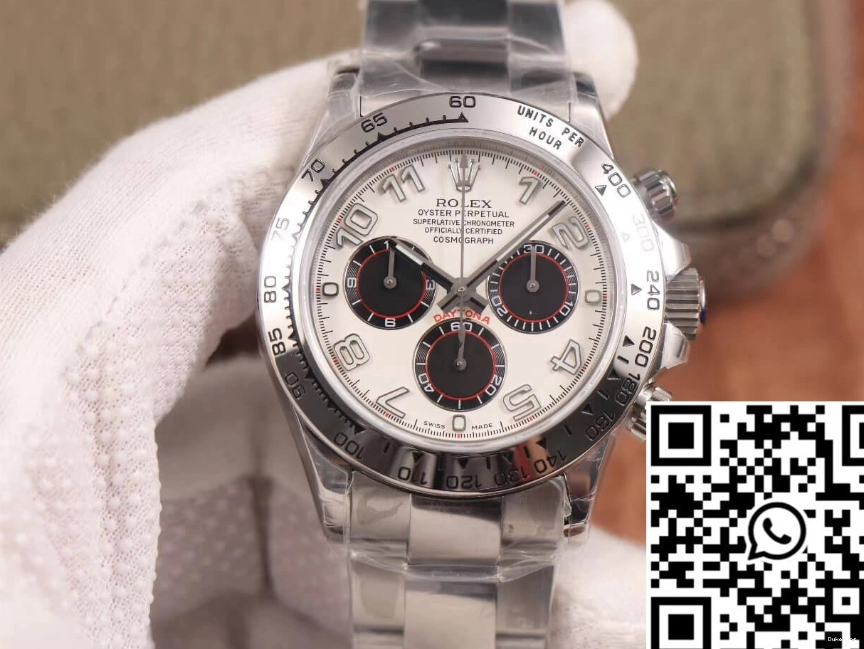White Rolex Factory 116509 Daytona JH Dial Cosmograph 1214